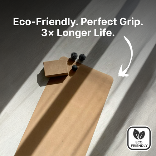 Pro Cork Yoga Mat 5mm